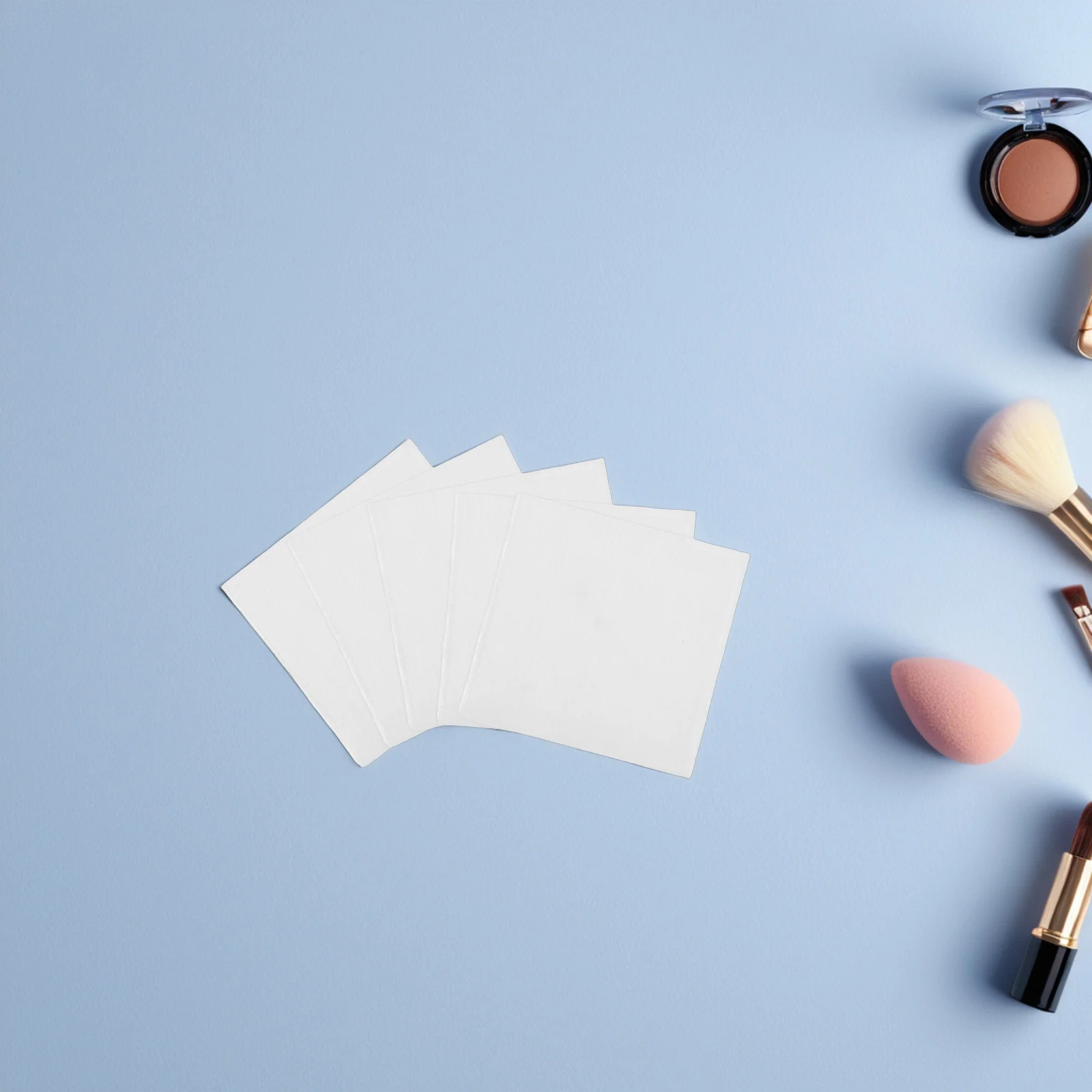 Tampons de nettoyage du visage jetables, 1 sac, tissu Non tissé, démaquillant doux, tonique carré, soins pour les yeux et les lèvres, utilisation humide et sèche