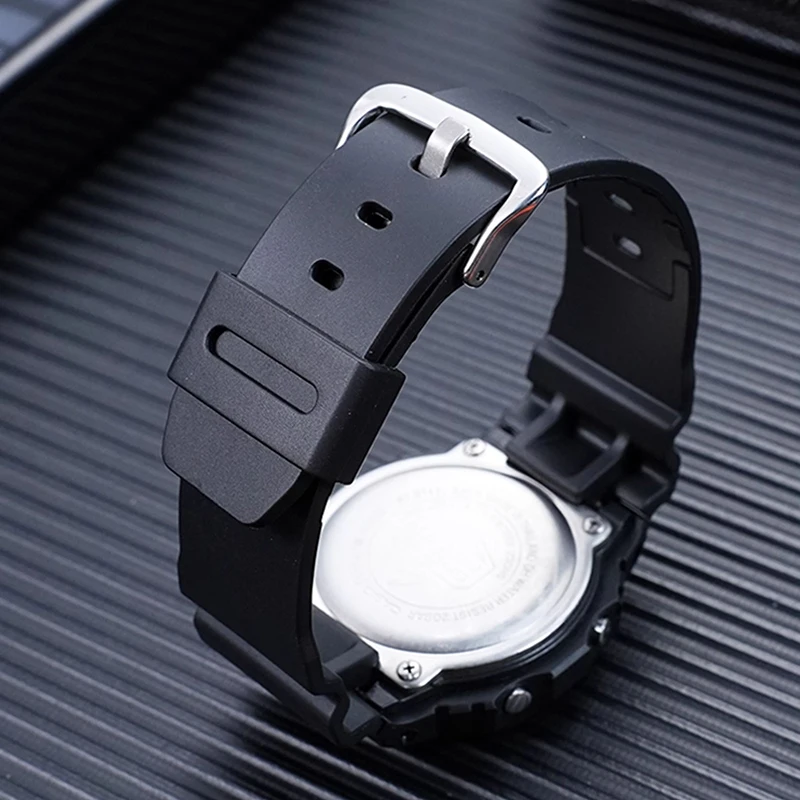 สายซิลิโคน DIY สำหรับนาฬิกา Casio G-SHOCK รุ่น DW-5600 GW-B5600 GW-M5610 สายนาฬิกาทรงสี่เหลี่ยมเล็ก อุปกรณ์เสริมสำหรับผู้ชาย