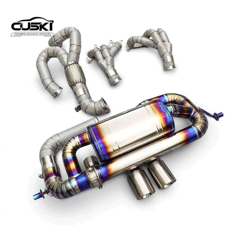 High Performance Cat back exhaust suitable for Lotus Evora GT410 3.5T quality titanium alloy Exhaust auto parts