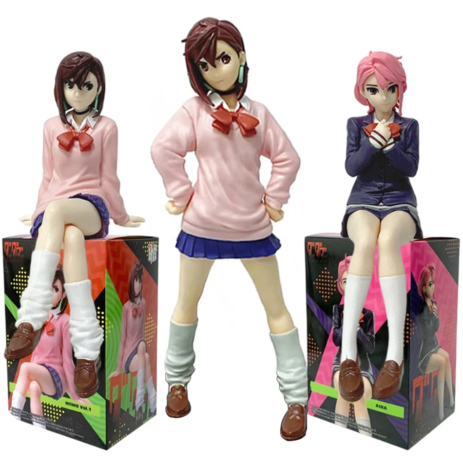 Nowe postacie z anime Dandadan Ayase Momo Shiratori Aira S.H.Figuarts Transformed Assembly PVC Model Toy Action Figures Gift