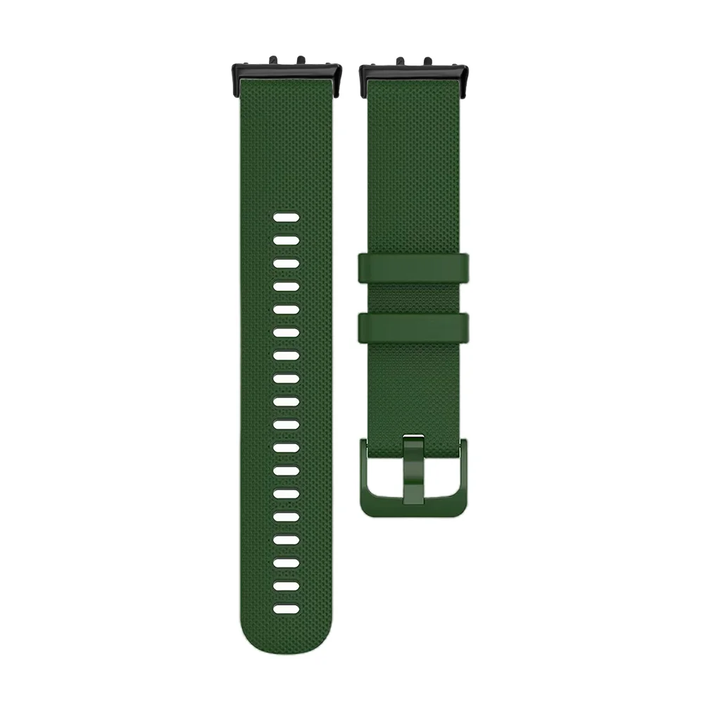 Cinturini per orologi da 18 mm per Samsung Galaxy Fit3 Modello scozzese piccolo Delicato sulla pelle Sgancio rapido Morbido silicone Regolabile Durevole Unisex