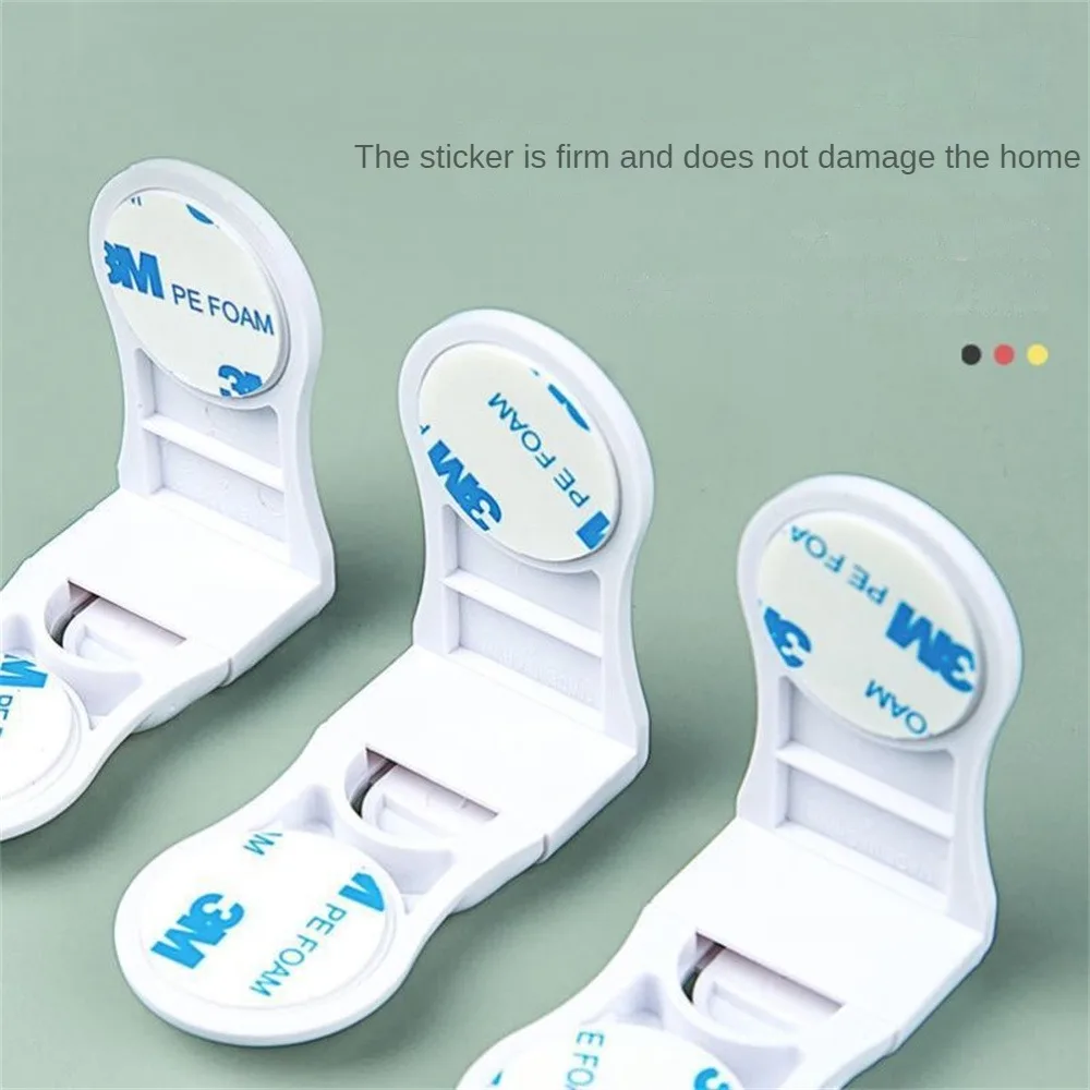 1/3/5Pcs Safety Drawer Lock Children Anti-Pinching Hand Cabinet Lockers Refrigerator Closet Protection Kids Safe Buckle Locks