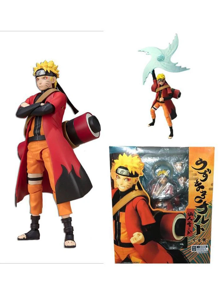 أنيمي اوزوماكي ناروتو الشكل Shf الجنية وضع الكرتون ناروتو شيبودن 14 سنتيمتر عمل نموذج لجسم المشتركة المنقولة اللعب هدايا عيد الميلاد #6