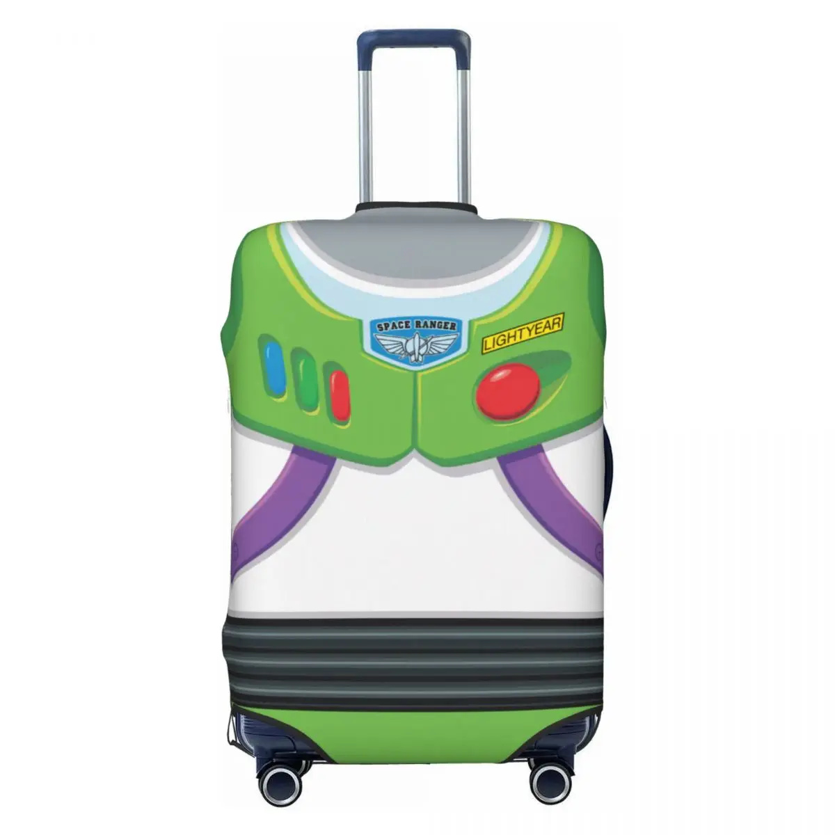 Personalizado Toy Story Bagagem Capa, Buzz Ranger Terno, Elastic Travel Suitcase, Capa de Proteção Terno, 18 "a 32"