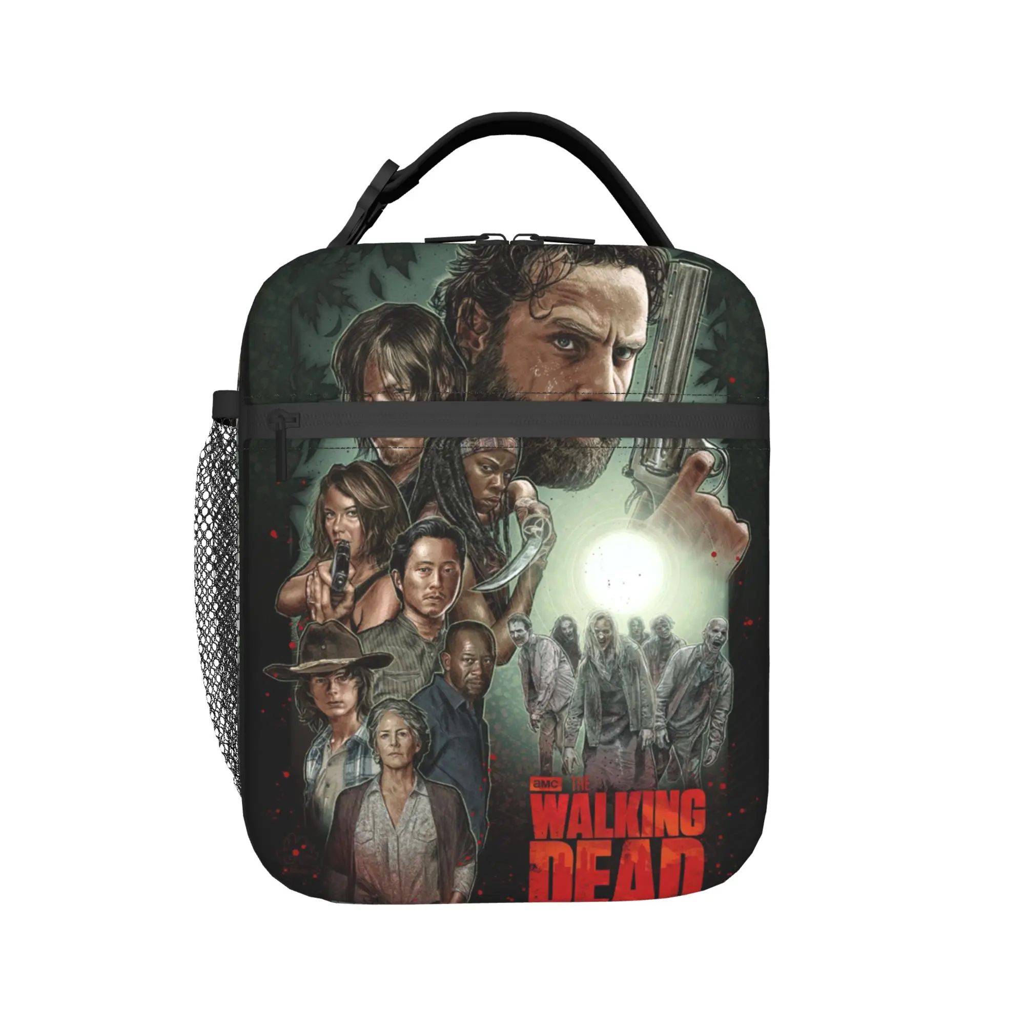 

Термосумка для обедов The Walking Dead для мужчин и женщин, портативная термосумка-холодильник для еды, ланч-бокс для работы