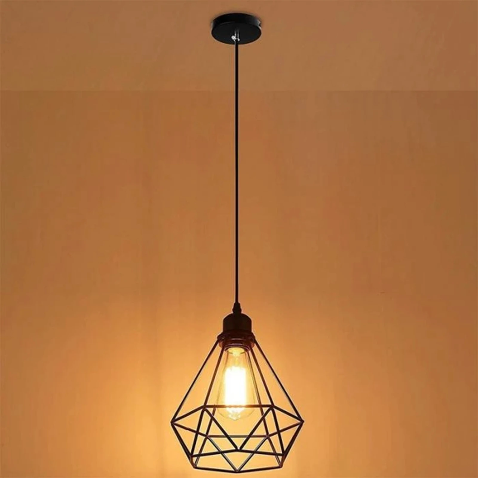 Pendant Lamp Shade Chandelier Light Cover Ceiling Light Shade Lampshades for Kitchen Farmhouse Restaurant Decorative