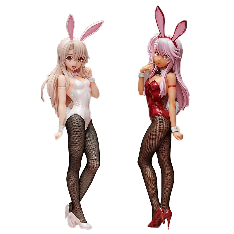 

Original Genuine FREEing B-style Chloe Von Einzbern Illyasviel Von Einzbern Bunny Ver 1/4 39cm Authentic Model Character Toy