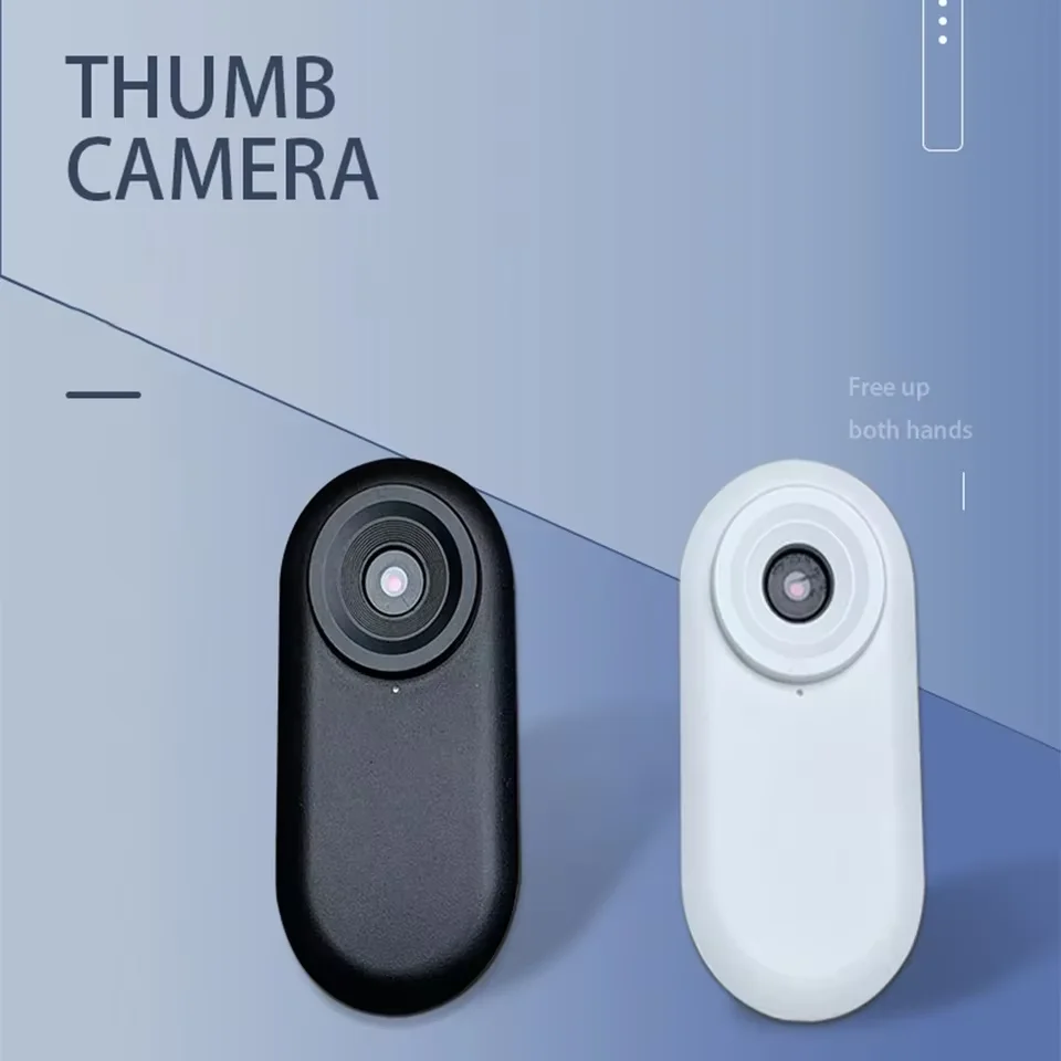

GO3 Mini Thumb Camera 1080P Pet Camera Dash Body Cam Magnetic Charging With Battery Case Loop Recording Motion Vlog Camera