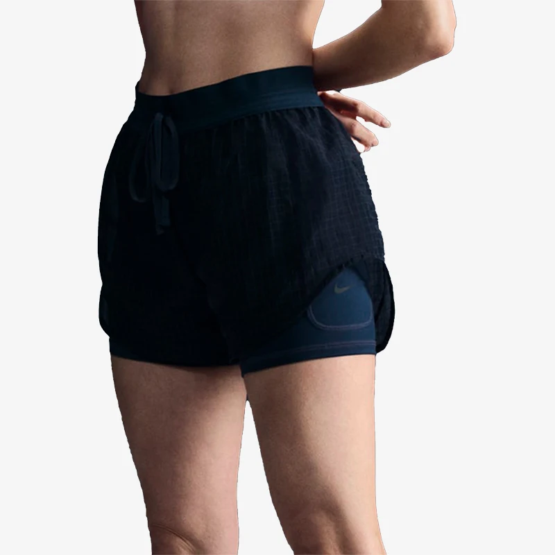 

Официальные новые женские спортивные дышащие шорты для бега Nike 2 в 1 FV6362-478