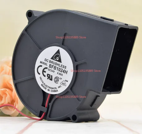For BFB1024H 24v 0.60A 9cm Delta 9733 Blower, Large Air Volume, Paper Suction, Turbo Fan