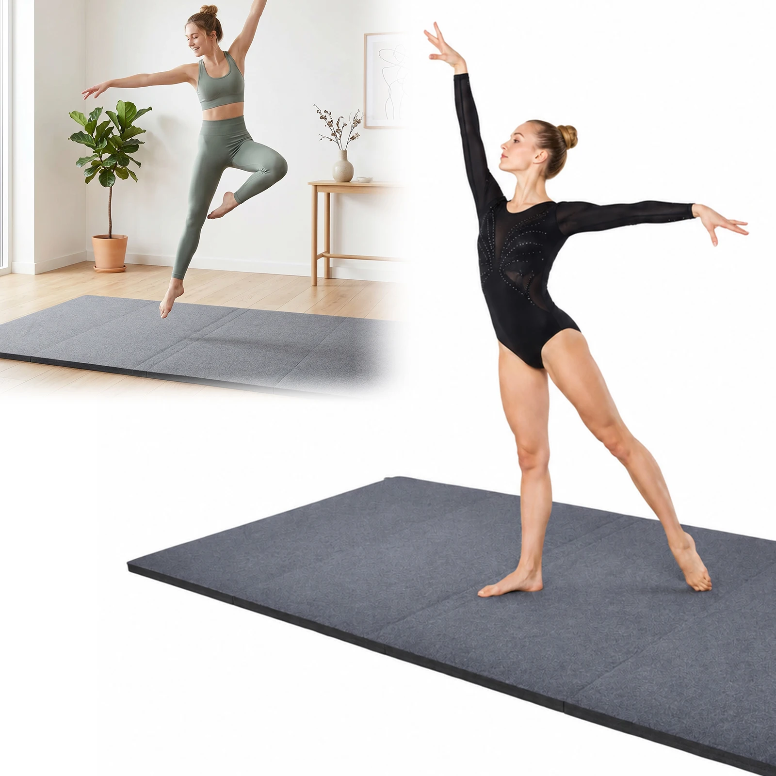 Home Gym Practice - Gymnastic Mats for Tumbling 4 cm
