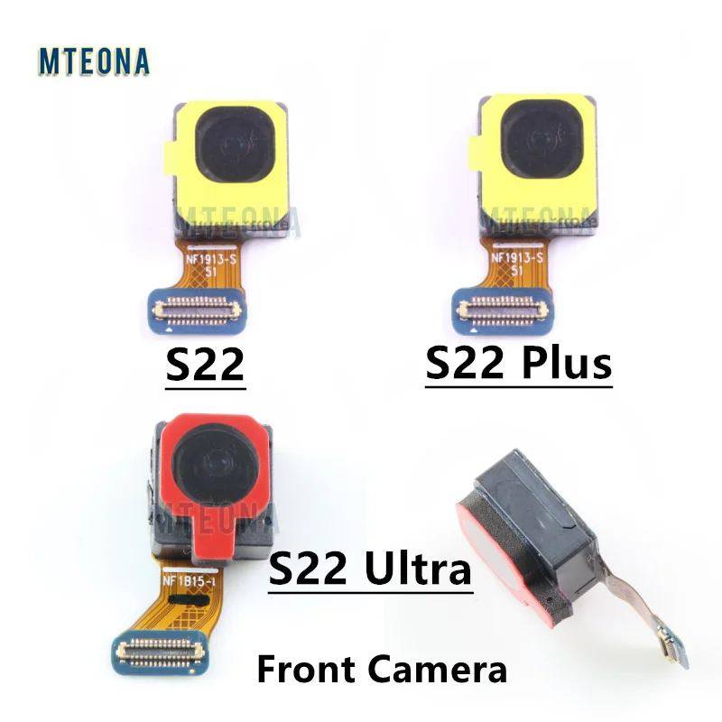 Front Facing Camera For Samsung Galaxy S22 Ultra 5G SM-S908B S22 Plus S22+ SM-S901B S906B Flex Cable Replacement