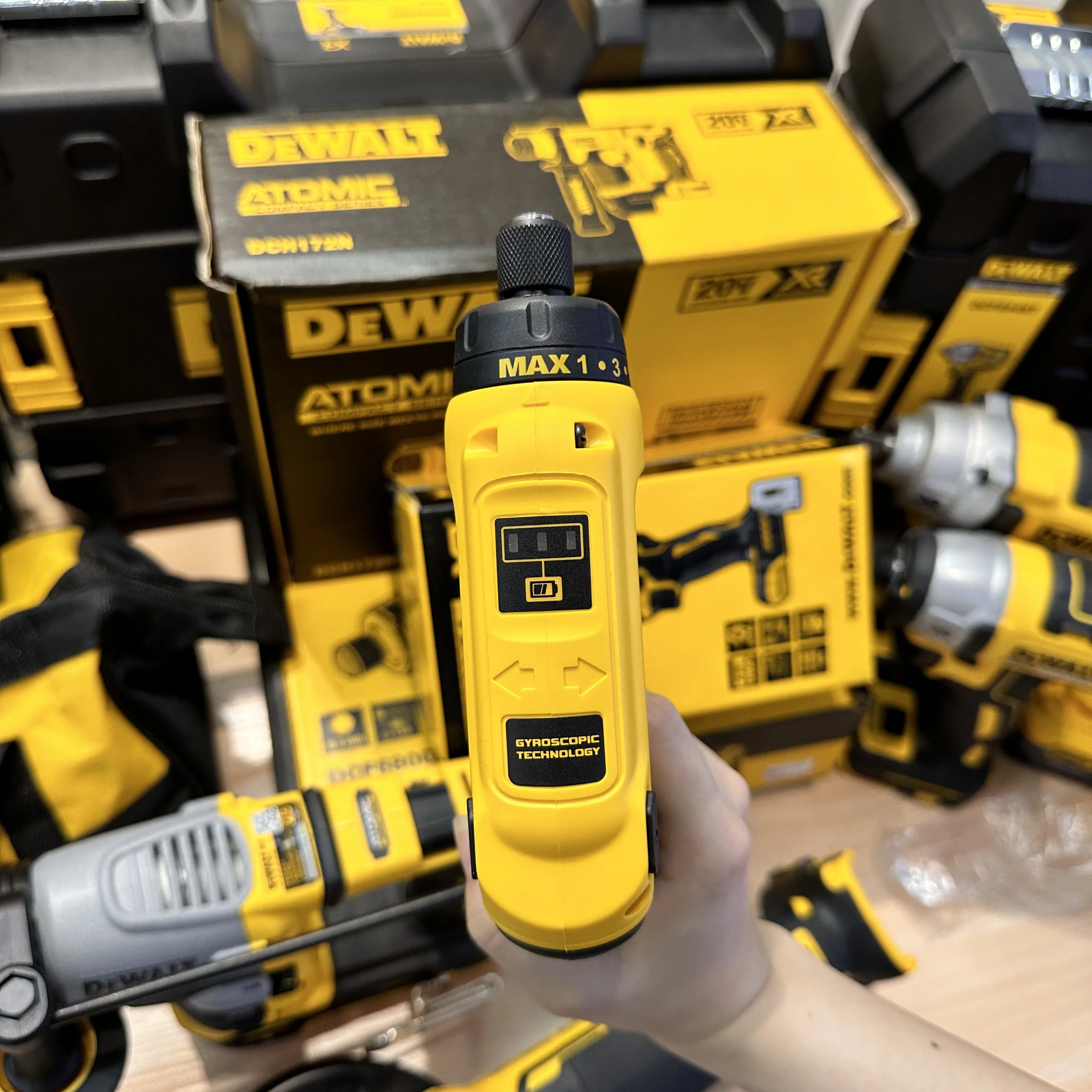 DEWALT Electric Screwdriver DCF680 Cordless Screwdrivers Handle Electric Screwdrivers Foldable Screwdriver Power Tools