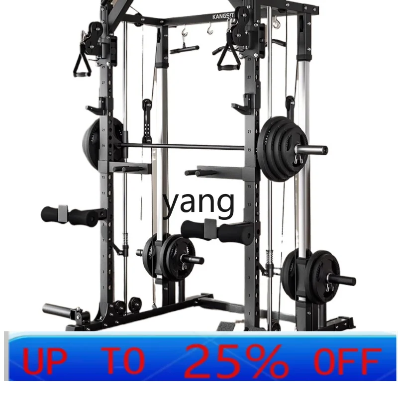 

Комплексный тренажер LTT для домашнего фитнеса с высоким выдвижным механизмом для приседаний, интегрированный портал