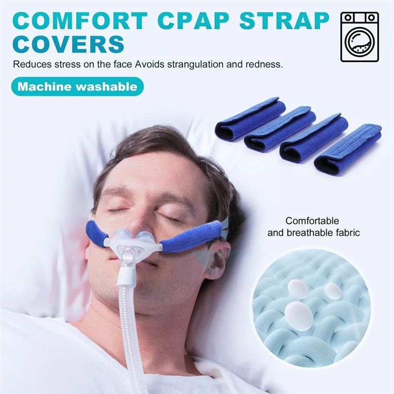 

Nasal Pillow Mask CPAP Headgear Strap Kit Replacement Headgear Plastic For Resmed Airfit P10