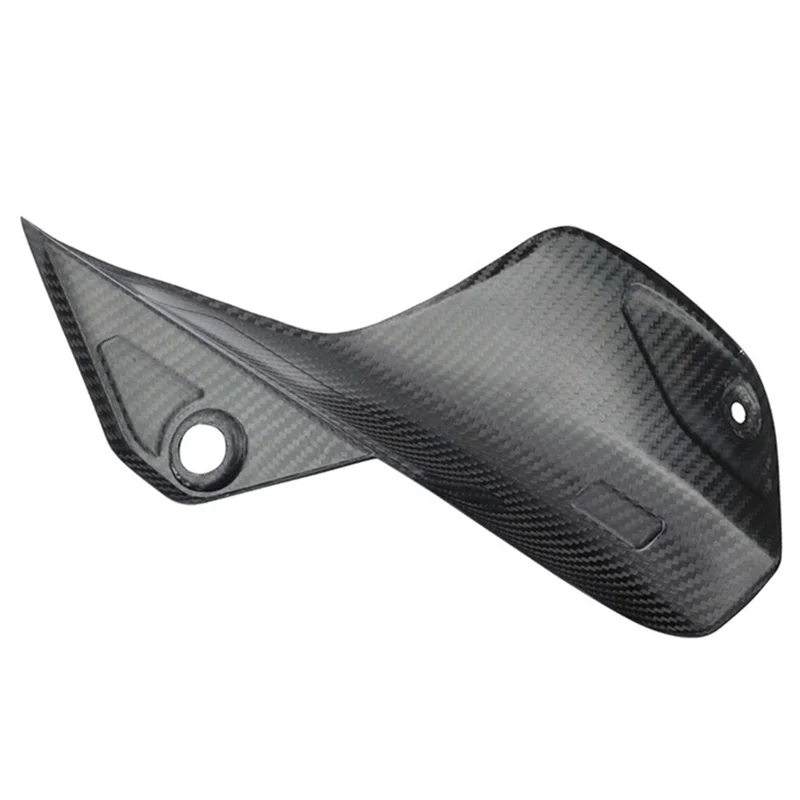 AMEXIAOXU Motorcycle Exhaust Muffler Carbon Fiber Protector Escape Heat Shield Cover Guard Anti-Scalding