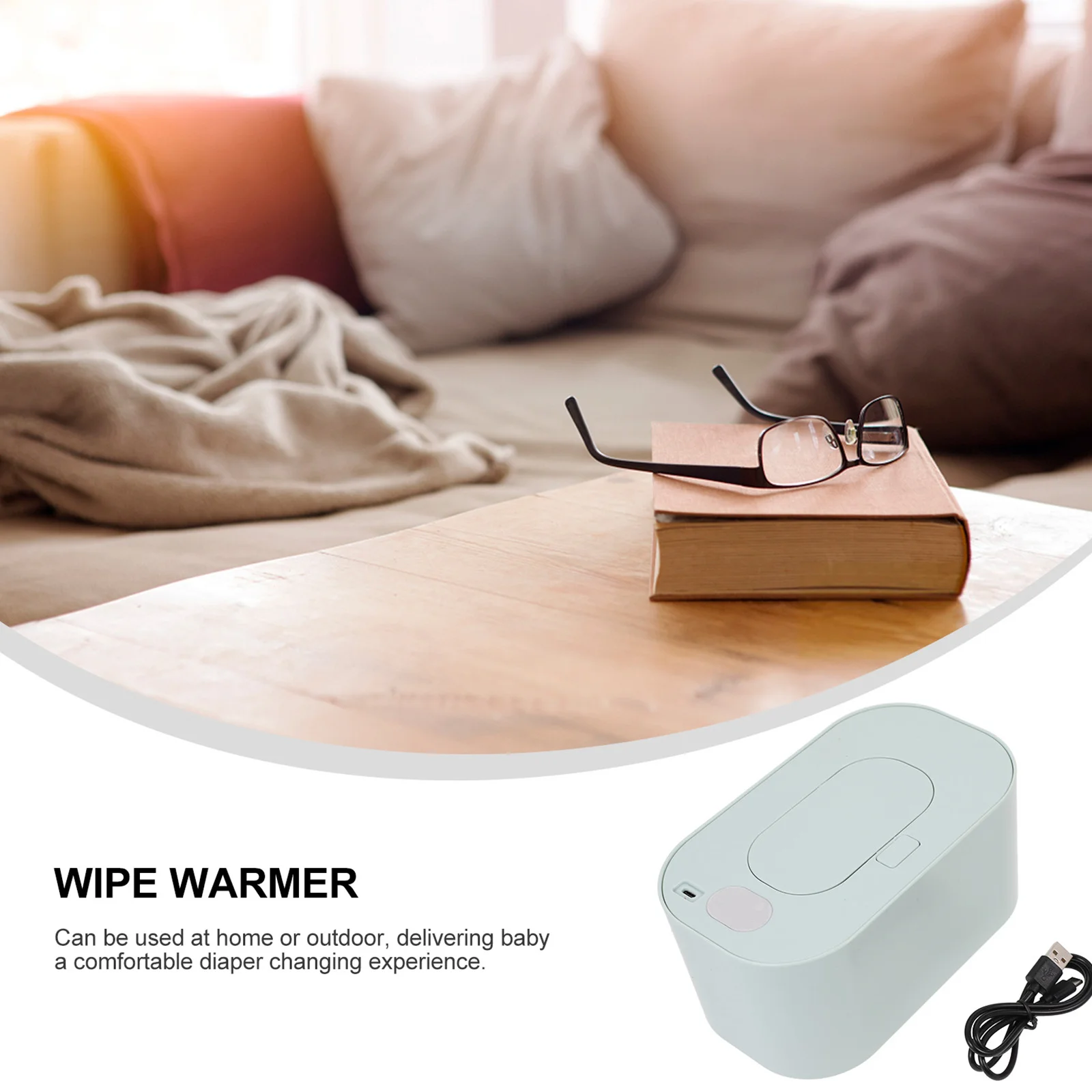 

1 set 1 Set Wet Tissue Warmer For Baby Usb Heater Portable Heating Machine Constant Temperature Infant Wipe Warmer