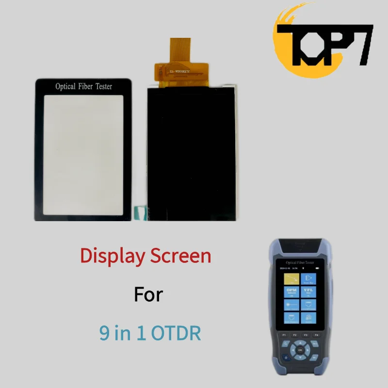 For NK3200 9 in 1 OTDR Original Fiber Optic Display Screen Ftth LCD Panel Replacement Spares  Repair Spares Display Screen