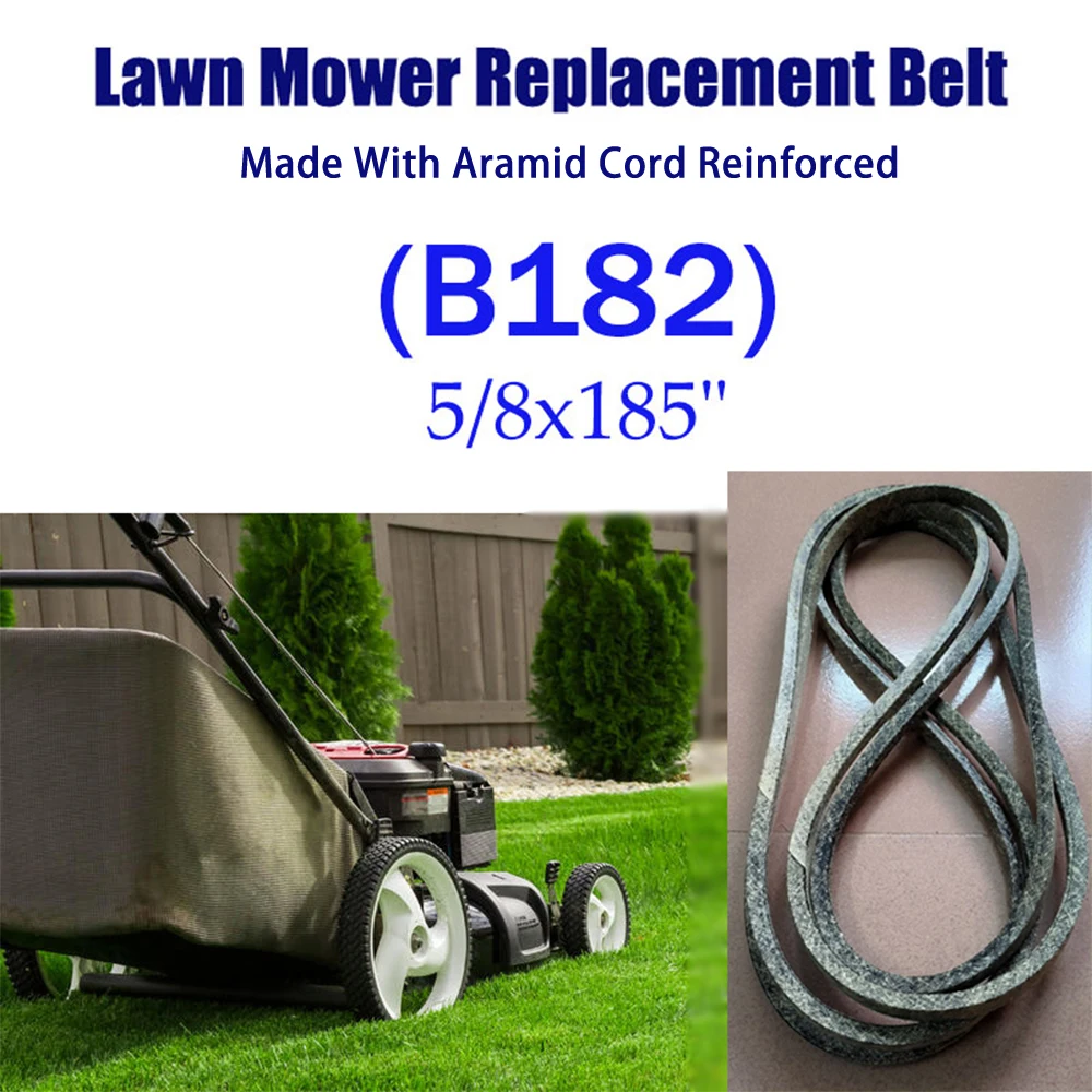 

V-BELT FOR T/oro "115-4972 (5/8"x185") （B182)made with Para Aramid Fiber
