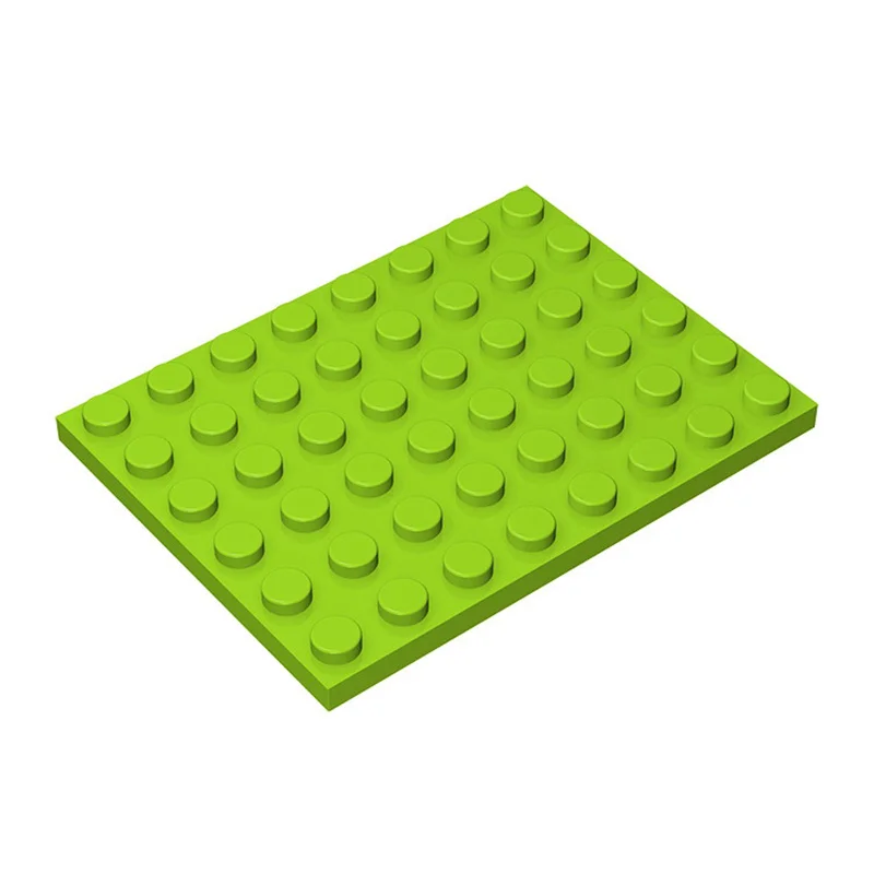10 Stück 3036 Platten 6x8 Bausteine Sammlerstücke Modulare GBC Spielzeuge für Technische MOC DIY Bauwerke Kompatibel – Detail 4
