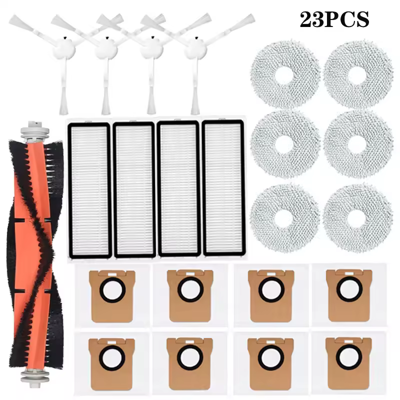 For Xiaomi Robot Vacuum X10+ X10 Plus B101GL Spare Parts Accessories Main Side Brush Hepa Filter Dust Bag Rag Mop Stand Dust Box - Image 9