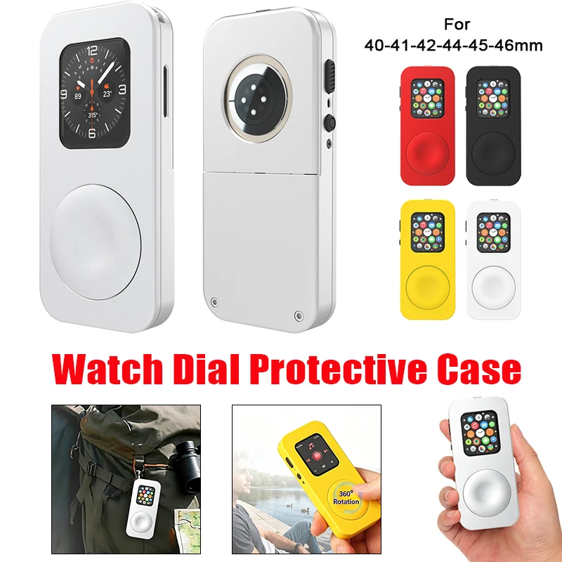 Protective Aluminum Alloy Case Compatible with Watch 40mm 41mm 42mm 44mm 45mm 46mm 49mm Iwatch Expansion Supports Expands