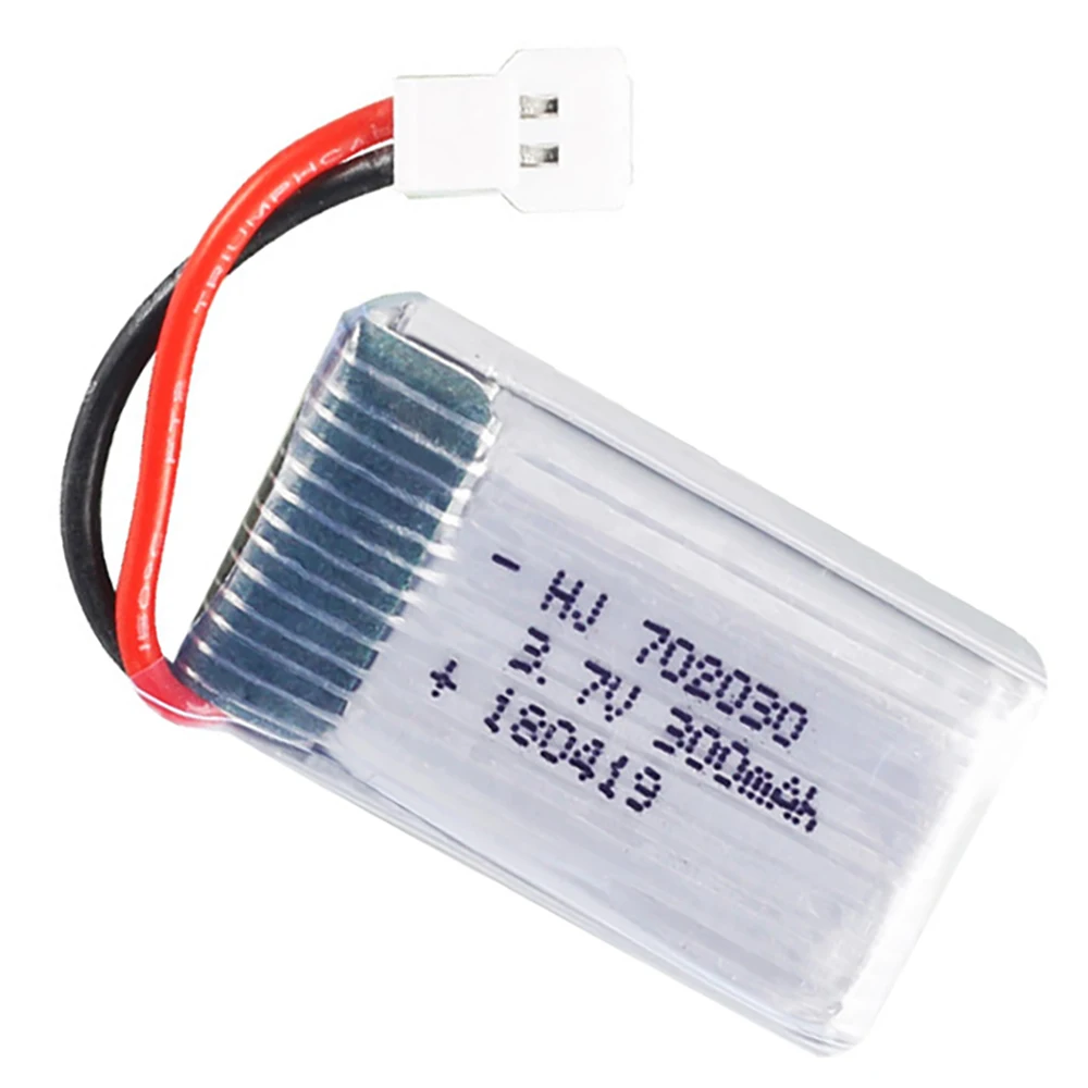 3.7V 300mAh 702030 Lipo Battery With Charger For Udi U816 U830 F180 E55 FQ777 FQ17W Hubsan H107 Syma X11C FY530 RC Drone Parts