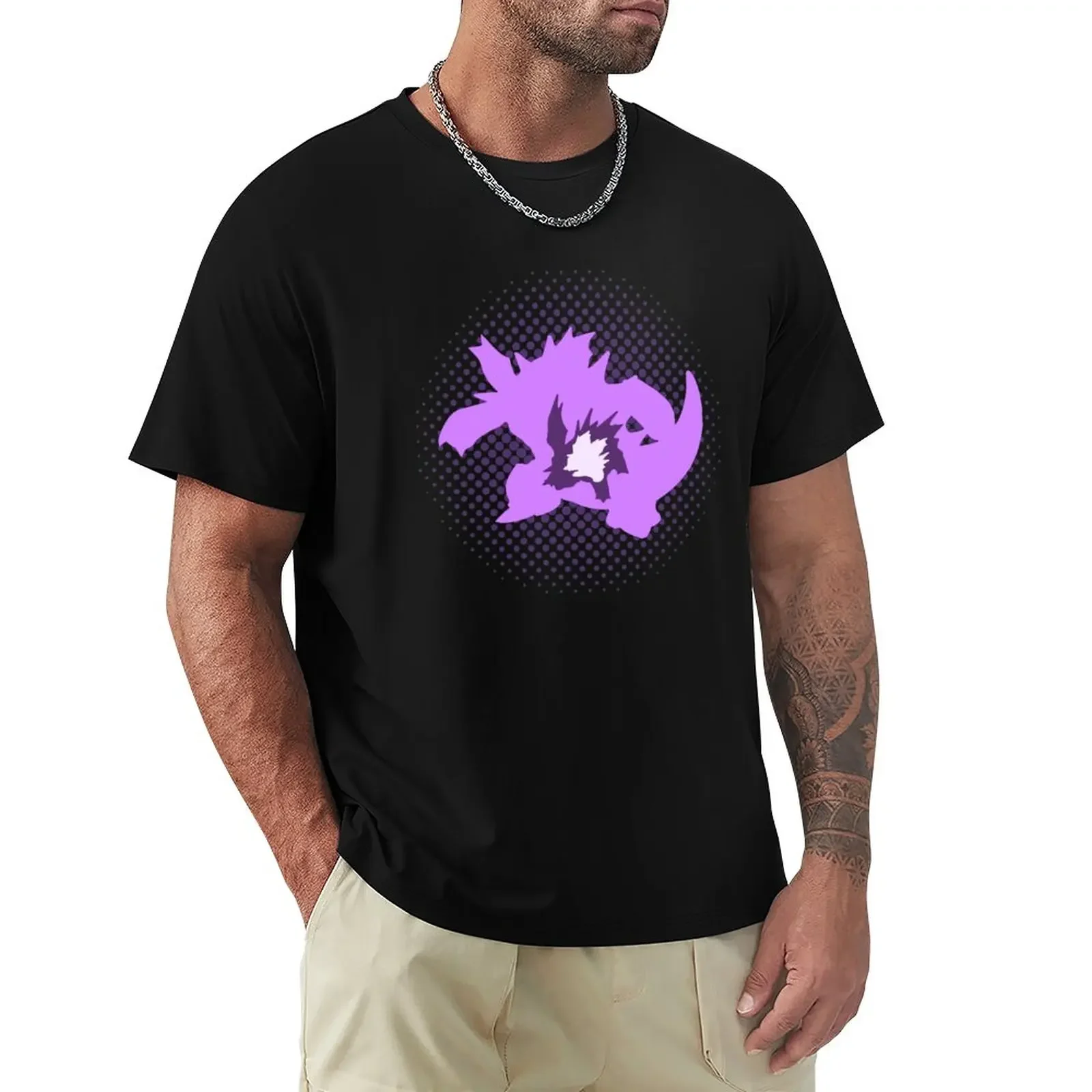 Poke Nidoking Evolution Mens T Shirt T-Shirt plus size tops vintage anime clothes oversized t shirts for men