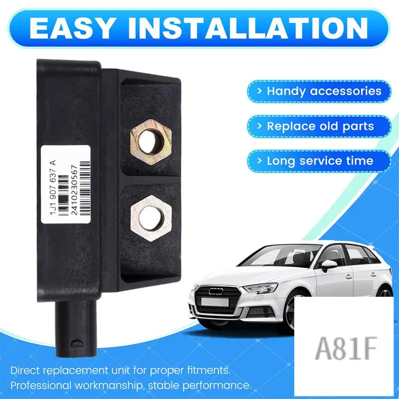 

1J1907637A Car Yaw Rate Sensor ESP Sensor For VW Bora Beetle Golf 1999-2001 A3/S3/Sportb 1997-2003 1J0 907 657 A