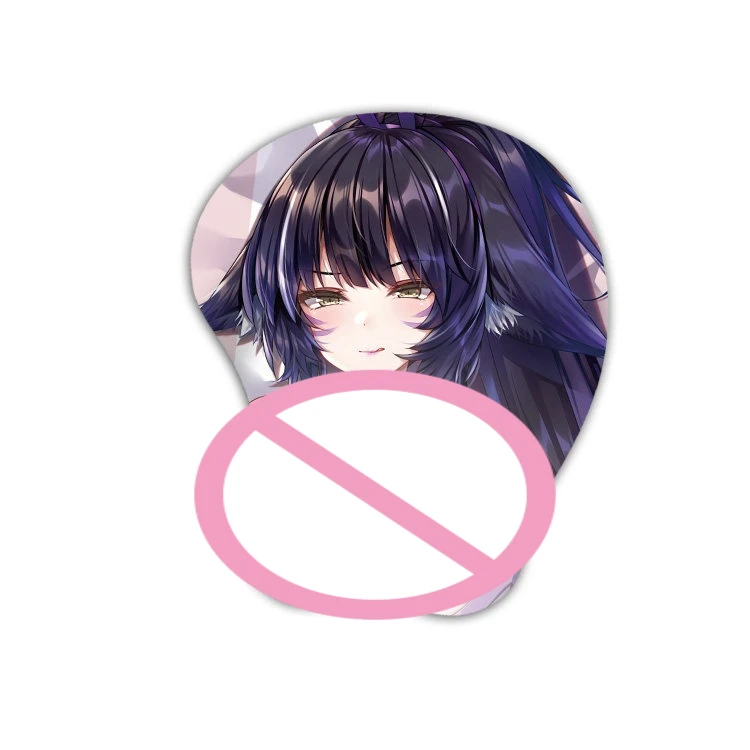 IJN Musashi Unzen Golden Hind 3D Mouse Pad Azur Lane Hand Wrist Rest Mousepads Oppai Soft Mouse Mat Office Work Gaming Otaku