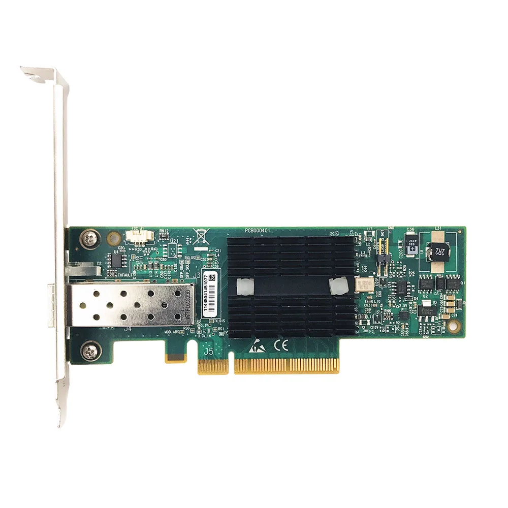 Original 10G Optical Fiber Network Card MNPA19-XTR 671798-001 PCIe X8 SFP+ Single Port Server Adapter 10GB ConnectX-2 EN 10Gbe