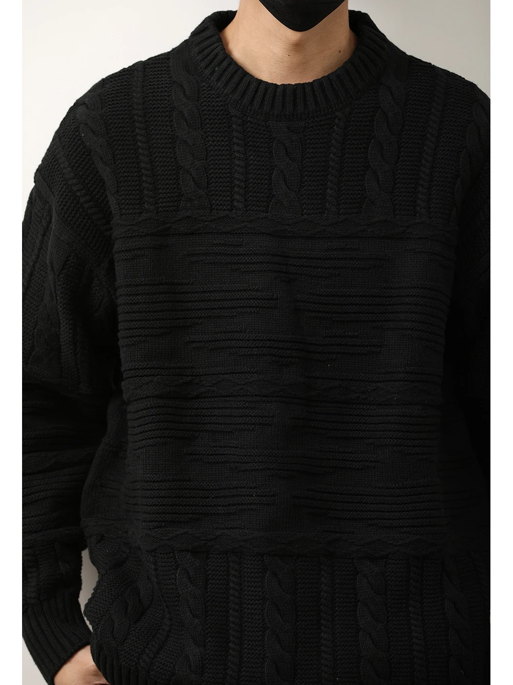

LH Store Japanese Sle round Ne Sweater ex Spring Autumn Thiened Casual Knitted irt Cotton Acrylic Fiber Long Sve