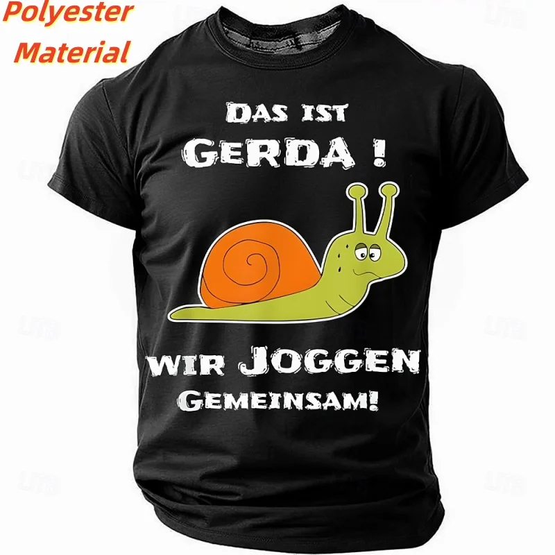 ثلاثية الأبعاد المطبوعة الكرتون الحلزون تي شيرت للرجال متعة الملونة نمط تي شيرت الصيف الجولة الرقبة الاطفال قصيرة الأكمام تيز بلوزات على الموضة #3