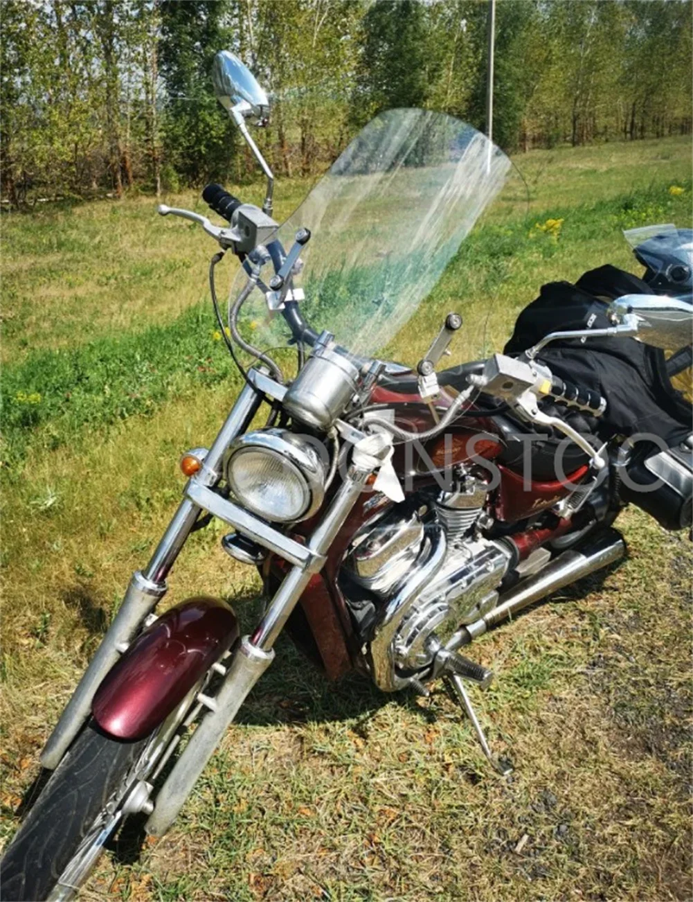 For Honda Shadow VT VTX 400 500 600 750 1100 Motorcycle Windshield Modified Windshield Modified Front Windshield