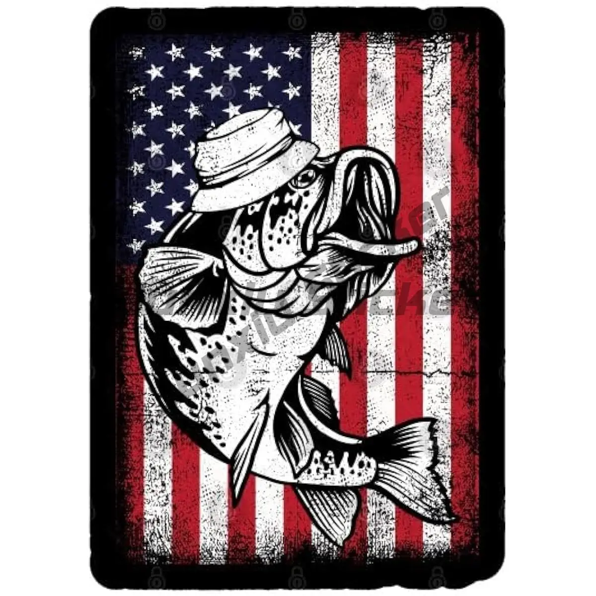 American Flag Veteran Distressed Military Vinyl Sticker Car Bumper Truck SUV Window Wall Boat Cup Laptop or Any Smooth Surface