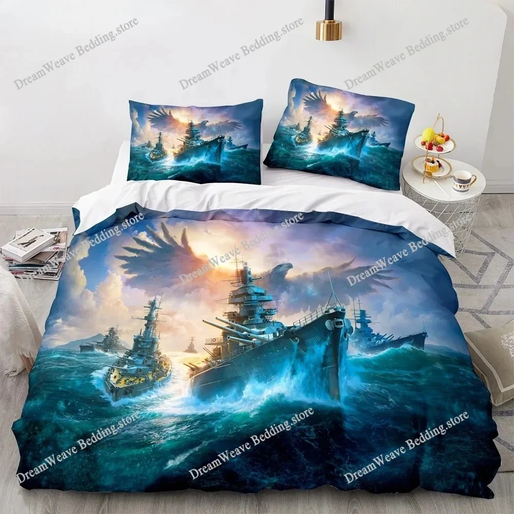 

Vintage Sailboat King Queen Duvet Cover Nautical Ocean Bedding Set for Teens Adults Ship Fire Black Polyester Quilt Cover