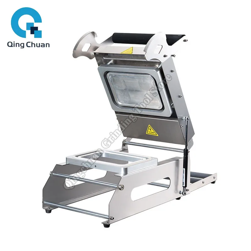 Picture 5: Lock Fresh Box Sealing Machine Disposable Meal Box Sealing Machine Cooked Food Braised Duck Goods Sealing Machine