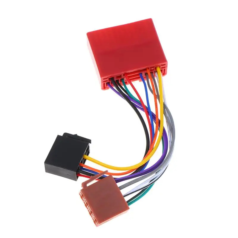 Car ISO Radio Plug Adapter Wiring Cable For For 2 3 6 MX5 For Ford Escape Ranger Laser Radio Plug