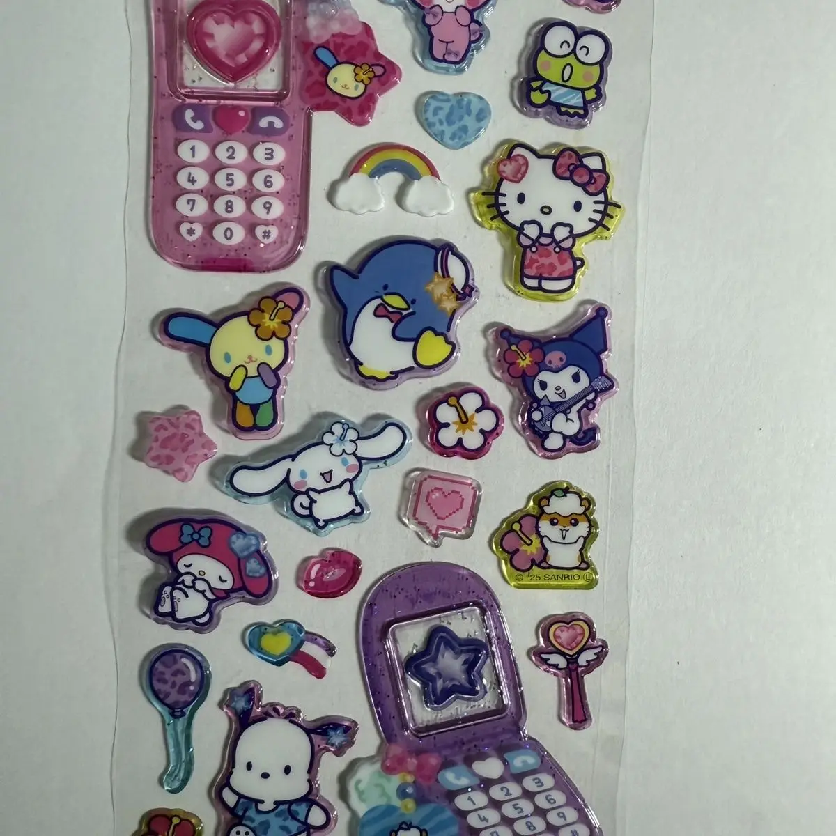 

Наклейки из смолы Sanrio Cinnamoroll Marroncream Usahana для мобильных телефонов, блокнотов, чехлов для телефонов, украшения для компьютеров, подарок для девочек на праздник