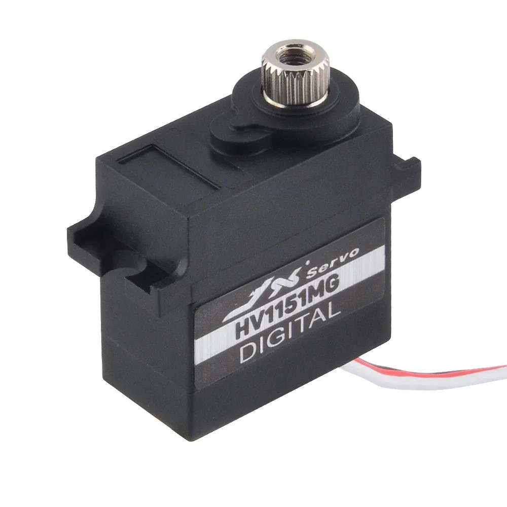 JX PDI-HV1151MG Mini Servo impermeable 8,4 V 4,5 KG Servo Digital de engranaje de Metal para coche Traxxas TRX-4 BRX01 Crawler RC