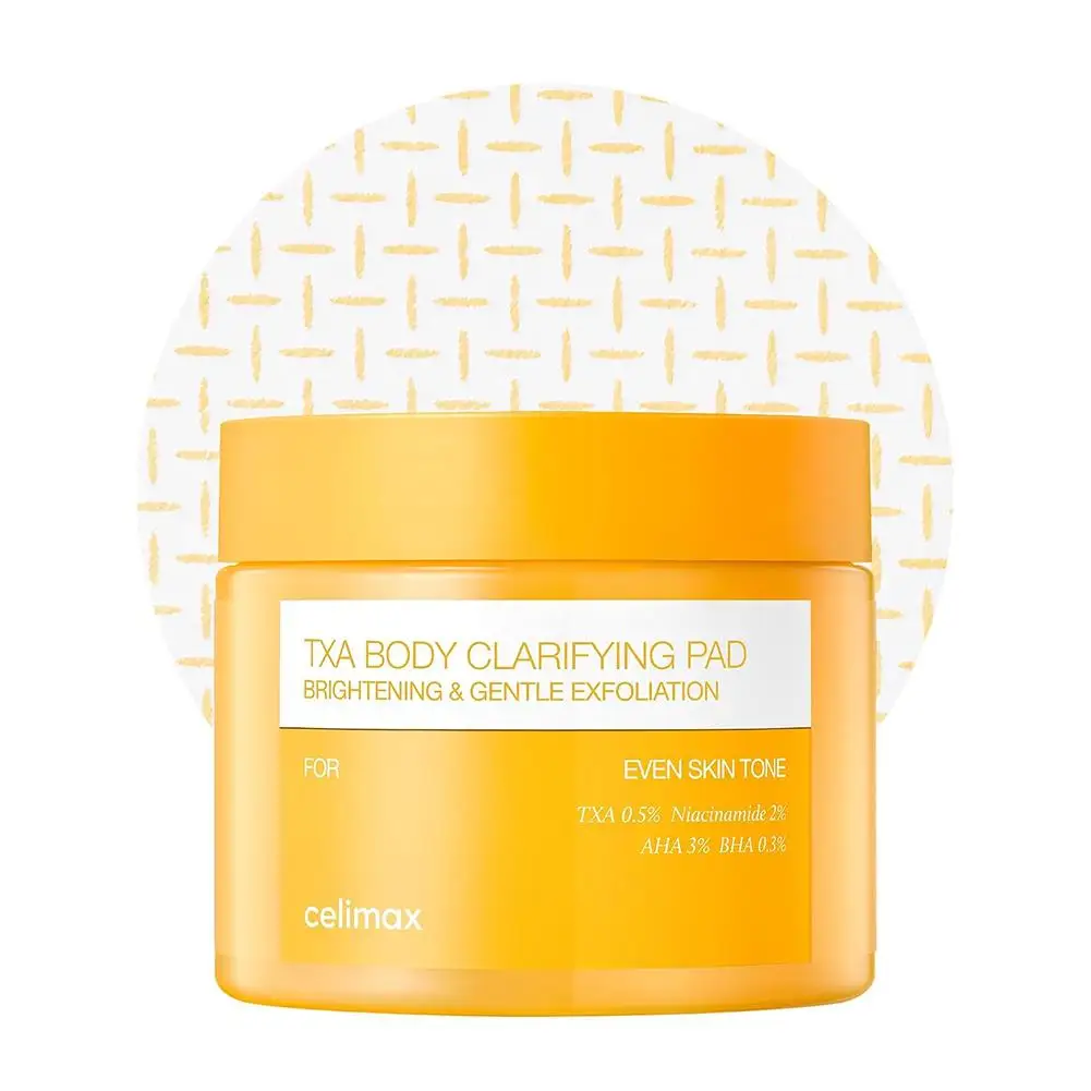 celimax TXA Body Clarifying Pad - Brightening & Gentle Exfoliation Even Skin Tone Dark Underarms Minimizes Pores & Exfoliates