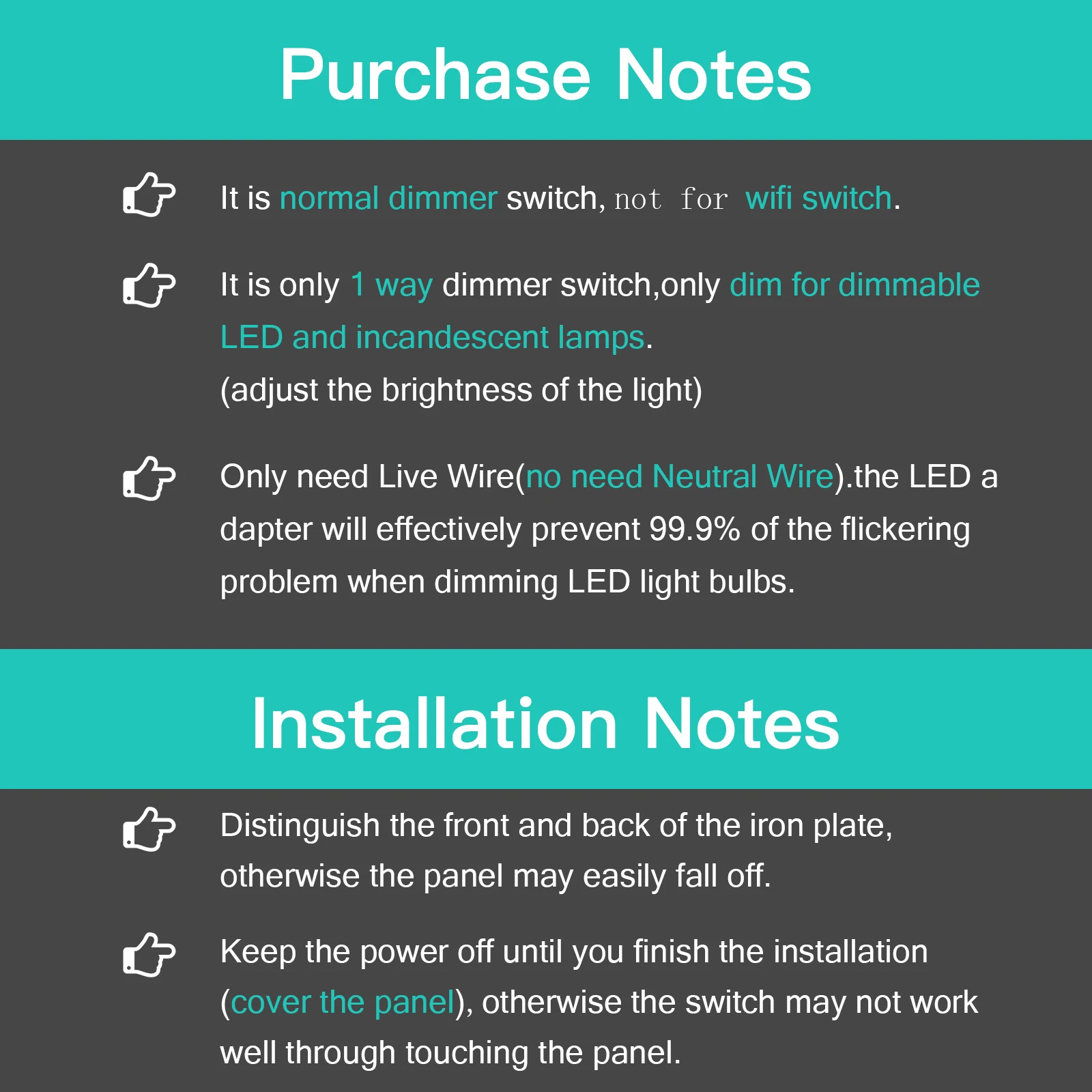Bseed EU Standard Touch Wall Light Switch LED Dimmer 2Gang 1Way With Crystal Glass Panel Dimmer White Black Gloden Dimmer Switch