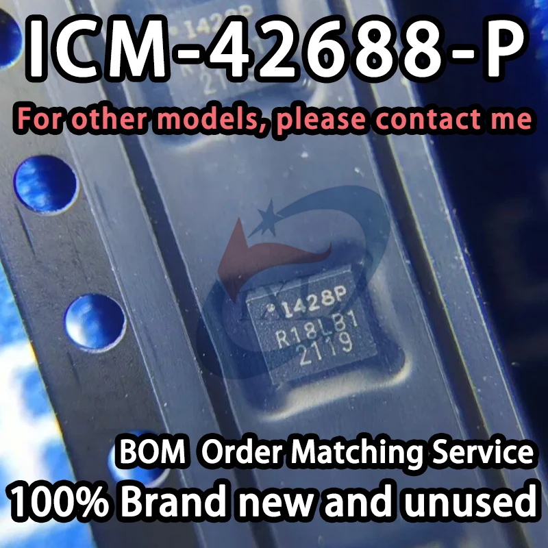 [100% Brand New] ICM-42688-P I428P LGA14 6-Axis Mems Motion Tracking Device Chip Ic