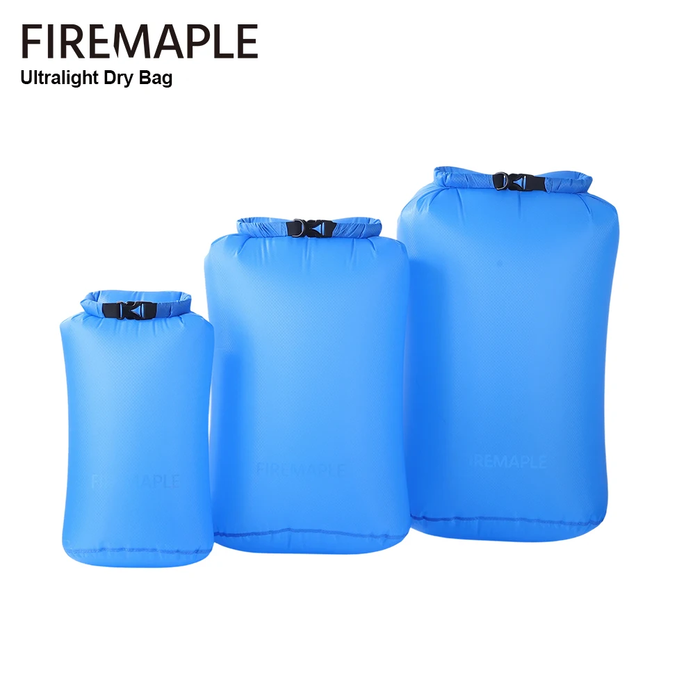 

Fire-Maple Waterproof Dry Bag Ultralight Floating Bags 6/12/24L 30D Nylon Outdoor Camping Boating Hiking Rafting Kayaking