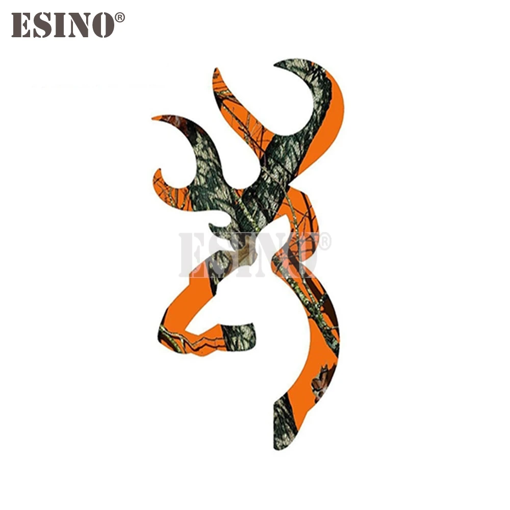 New Creative Funny Colorful Lucky Deer Head Decorative Sticker Cartoon PVC Decal Waterproof Car Body Pattern Vinyl