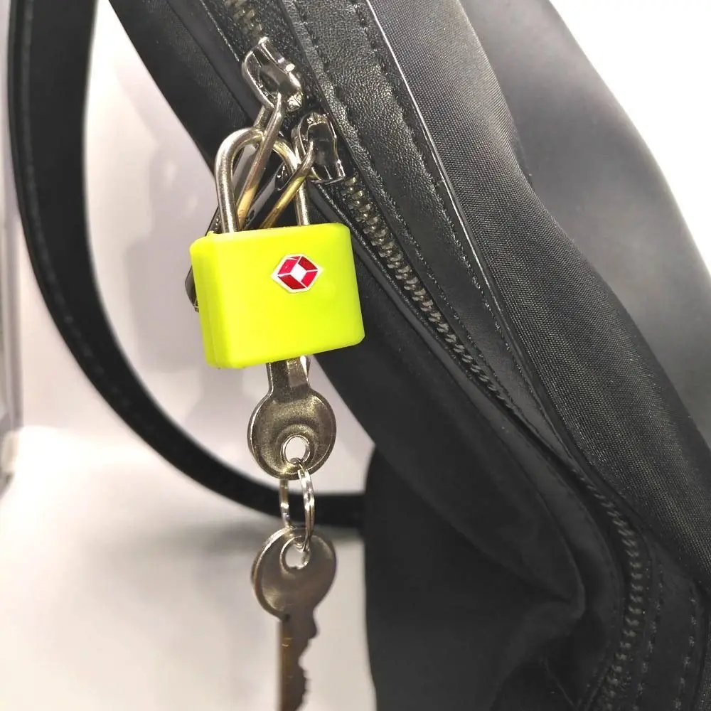 Portable TSA Customs Lock Zinc alloy with 2 Keys Luggage Lock Anti-Theft Padlock Security Tool Travel