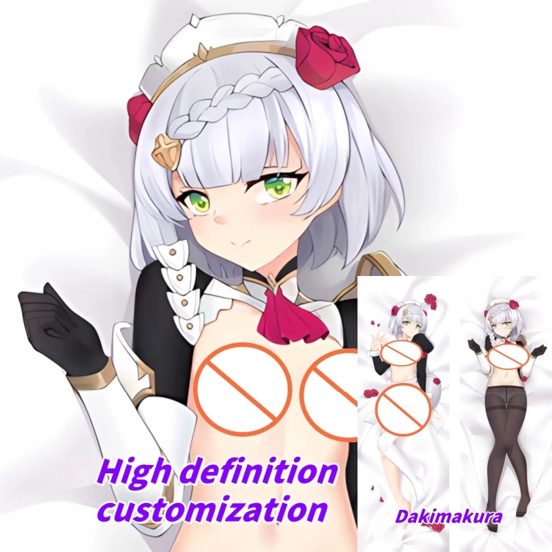 

Dakimakura Anime Genshin Impact Noelle Double-sided Print Of Life-size Body Pillowcase Gifts Can be Customized