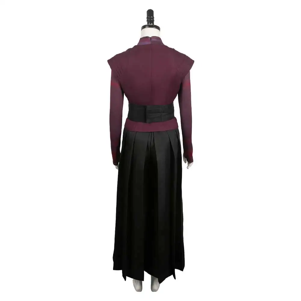 Traje de disfraz de fantasía para adultos y mujeres, traje de Cosplay de Morgan con cinturón, pantalones, chaleco, ropa para niñas, juego de rol, Halloween, Carnaval