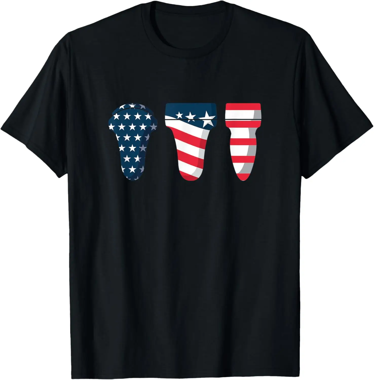 

Sonographer Ultrasound Tech US Flag 4th of July Patriotic T-Shirt