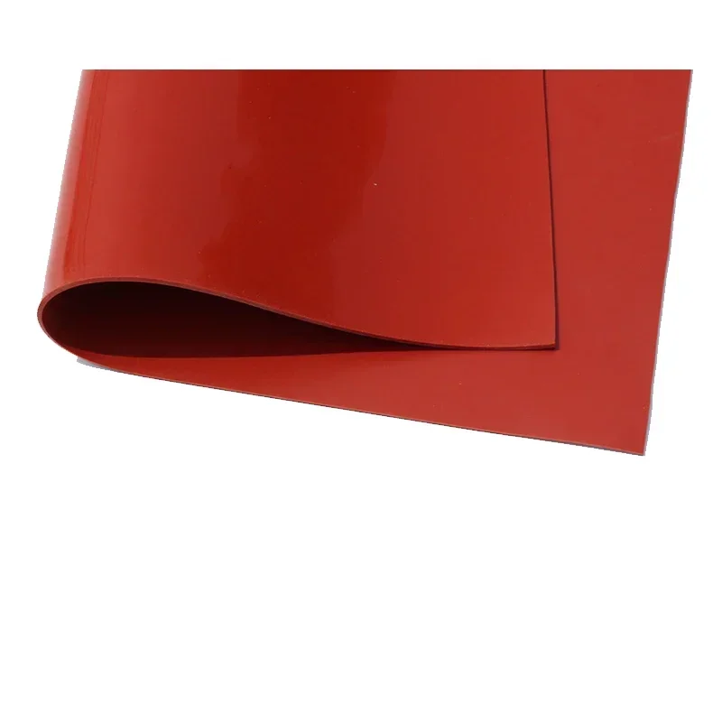 Non Toxic,Odorless Silicone Rubber Sheet Size 50X50cm, Thickness 0.5~5 mm Red Black White Mat Sealing Gasket Thin Sheet Board